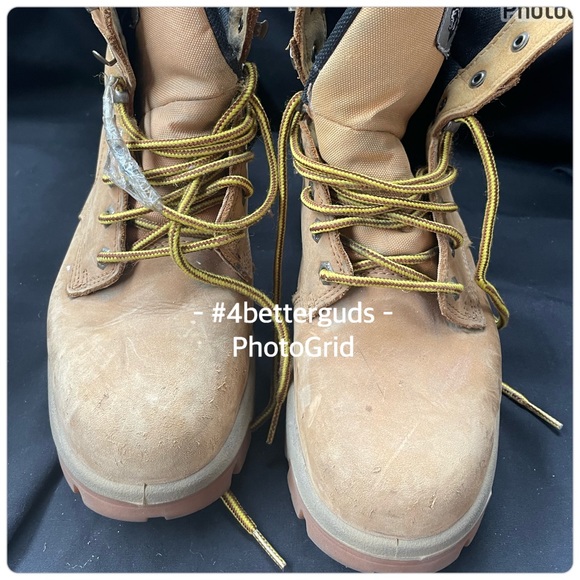 Herman Survivors Steel Toe Slip Resistant Boots Men Wide 7.5W EU 40W - Picture 8 of 16